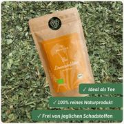 Bio Löwenzahnblätter Tee 100g Packung — Mild-bitter | Herzlich Natur