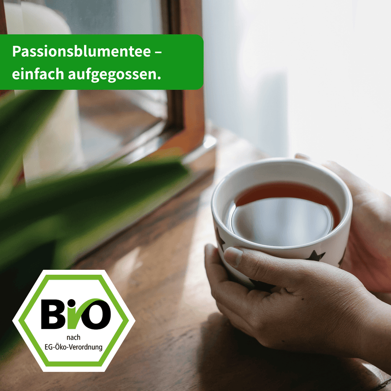 Bio Passionsblumenkraut Tee Varianten 100g bis 1000g | Herzlich Natur