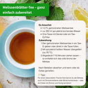 Bio Melissenblätter Tee 1000g Großpackung | Herzlich Natur