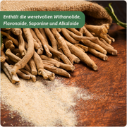 Bio Ashwagandha Varianten 100g bis 1000g | Herzlich Natur