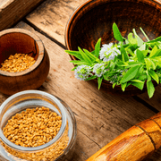 Bio Bockshornkleesamen Produktbild — Nussig-würzige Samen | Herzlich Natur