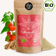Bio Ashwagandha Pulver — Withania somnifera aus Bio-Anbau Indien | Herzlich Natur