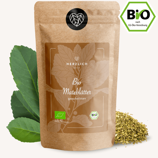 Bio Mate Tee getrocknet — Ilex paraguariensis aus Bio-Anbau | Herzlich Natur
