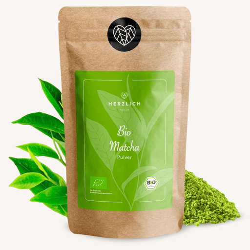 Bio Matcha Tee Pulver — Camellia sinensis aus Japan | Herzlich Natur
